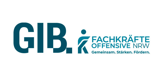 Logo: G.I.B. Fachkräfte Offensive NRW