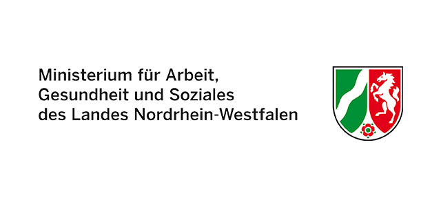 Logo: Ministerium für Arbeit, Gesundheit und Soziales des Landes Nordrhein-Westfalen